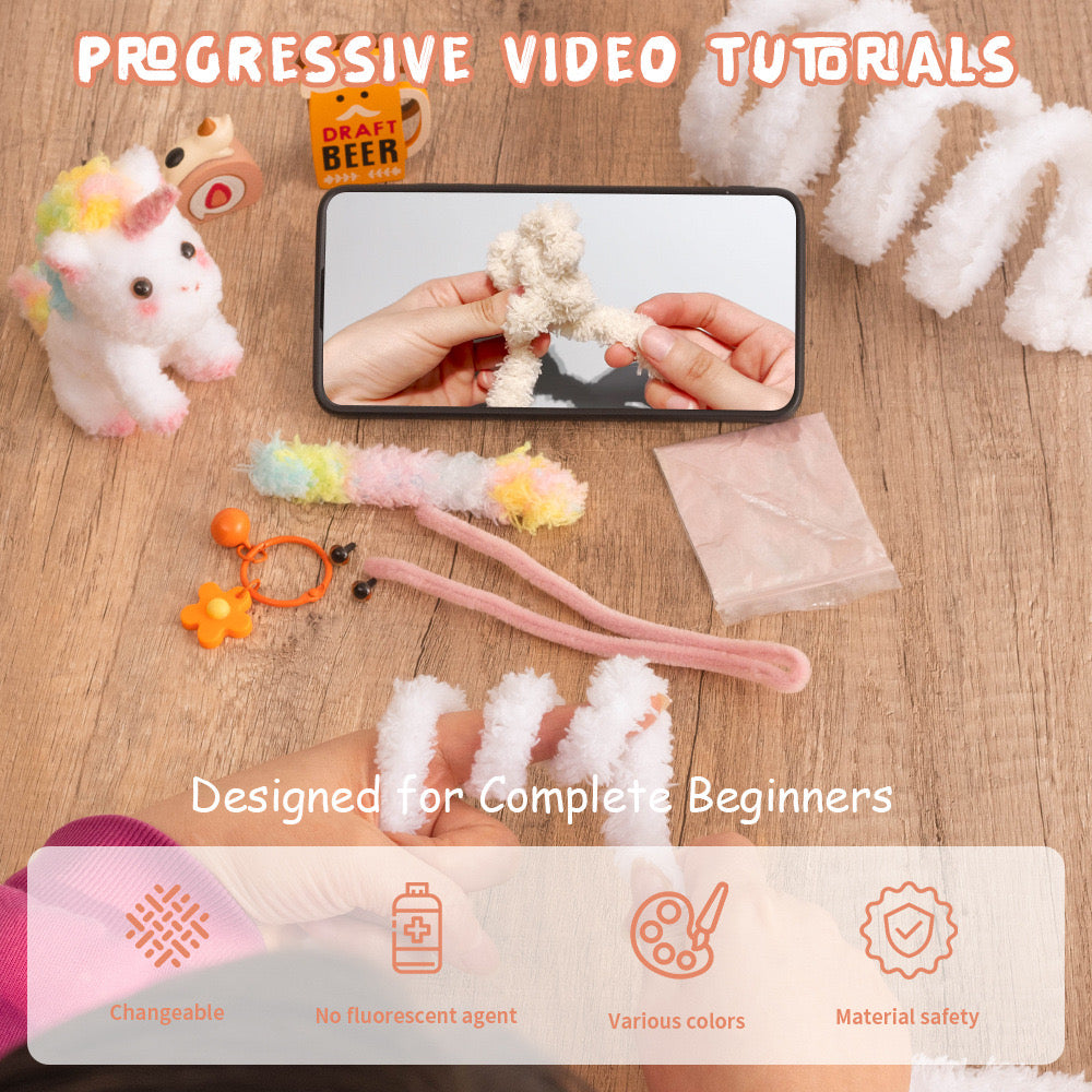 Diy Twistednoodle kit-parrot