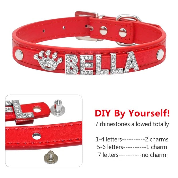 Bling Rhinestone Puppy pet Collars