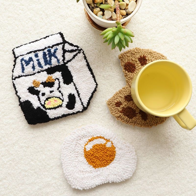Food Coaster Punch Needle Kit
