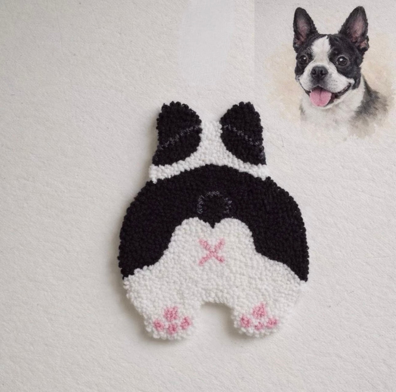 Dog Coaster Punch Needle Kit
