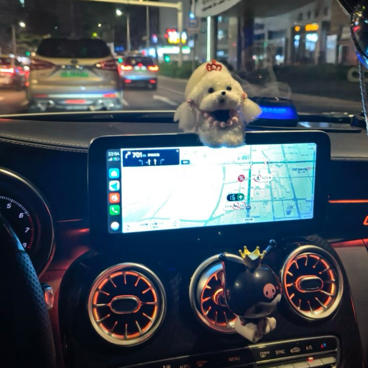 【HandMade】 pipe cleaner dog ornament